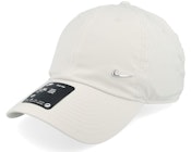 Dri-fit Club Cb Metal Swoosh L Bone/Metal Silver Dad Cap