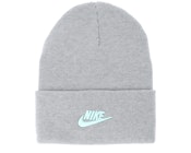 Peak Beanie Futura Grey Heather/Mint Foam Cuff