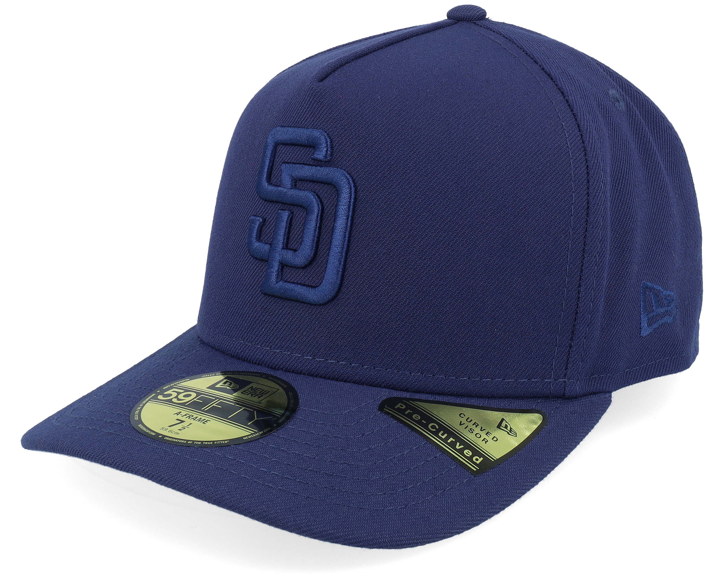 【US限定】 NEW ERA 59FIFTY San Diego Padres Classic Navy San Diego Padres 59FIFTY Color Pack Light Navy A-frame