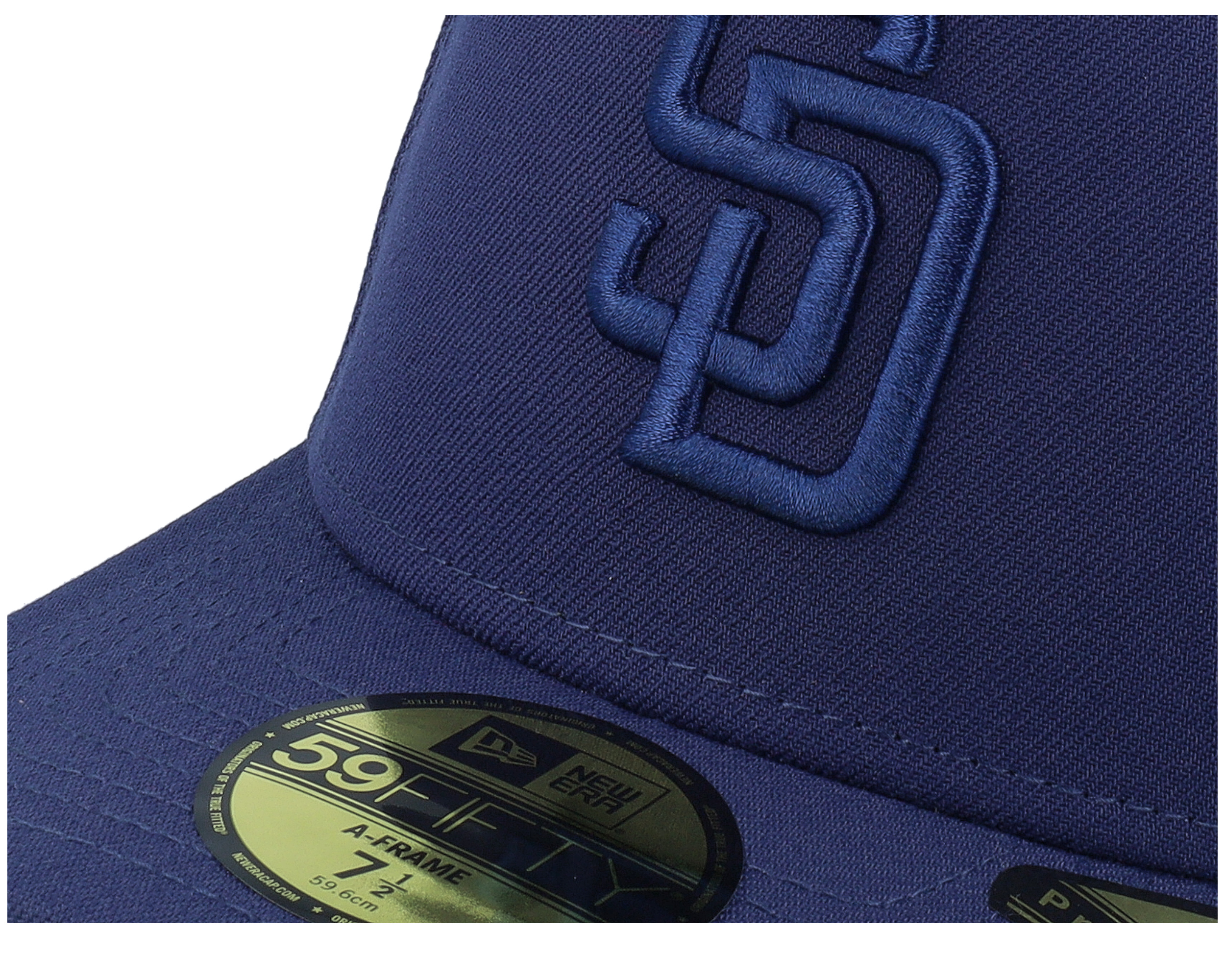【US限定】 NEW ERA 59FIFTY San Diego Padres Classic Navy San Diego Padres 59FIFTY Color Pack Light Navy A-frame