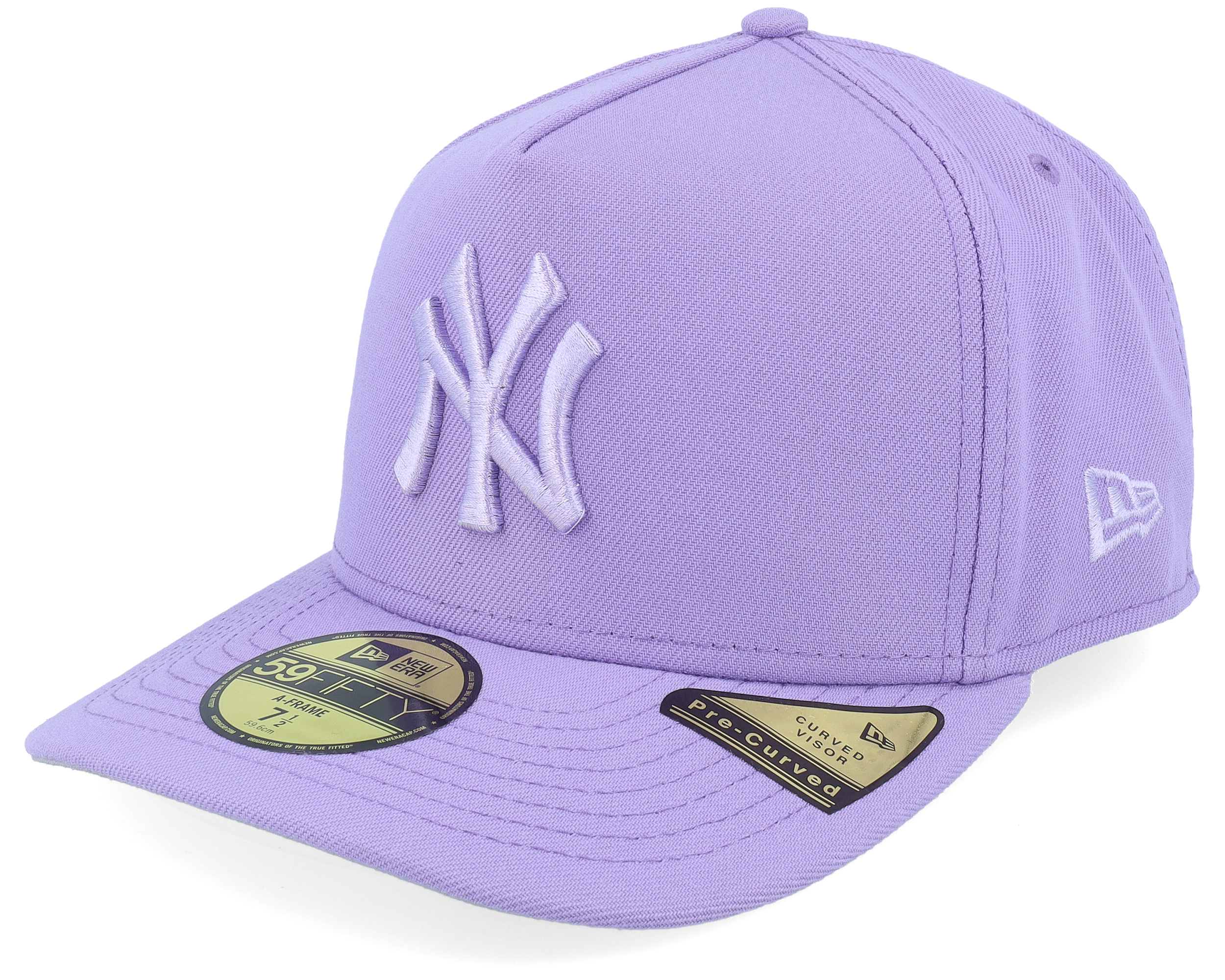 New York Yankees 59FIFTY Color Pack Pastel Purple A-frame Fitted