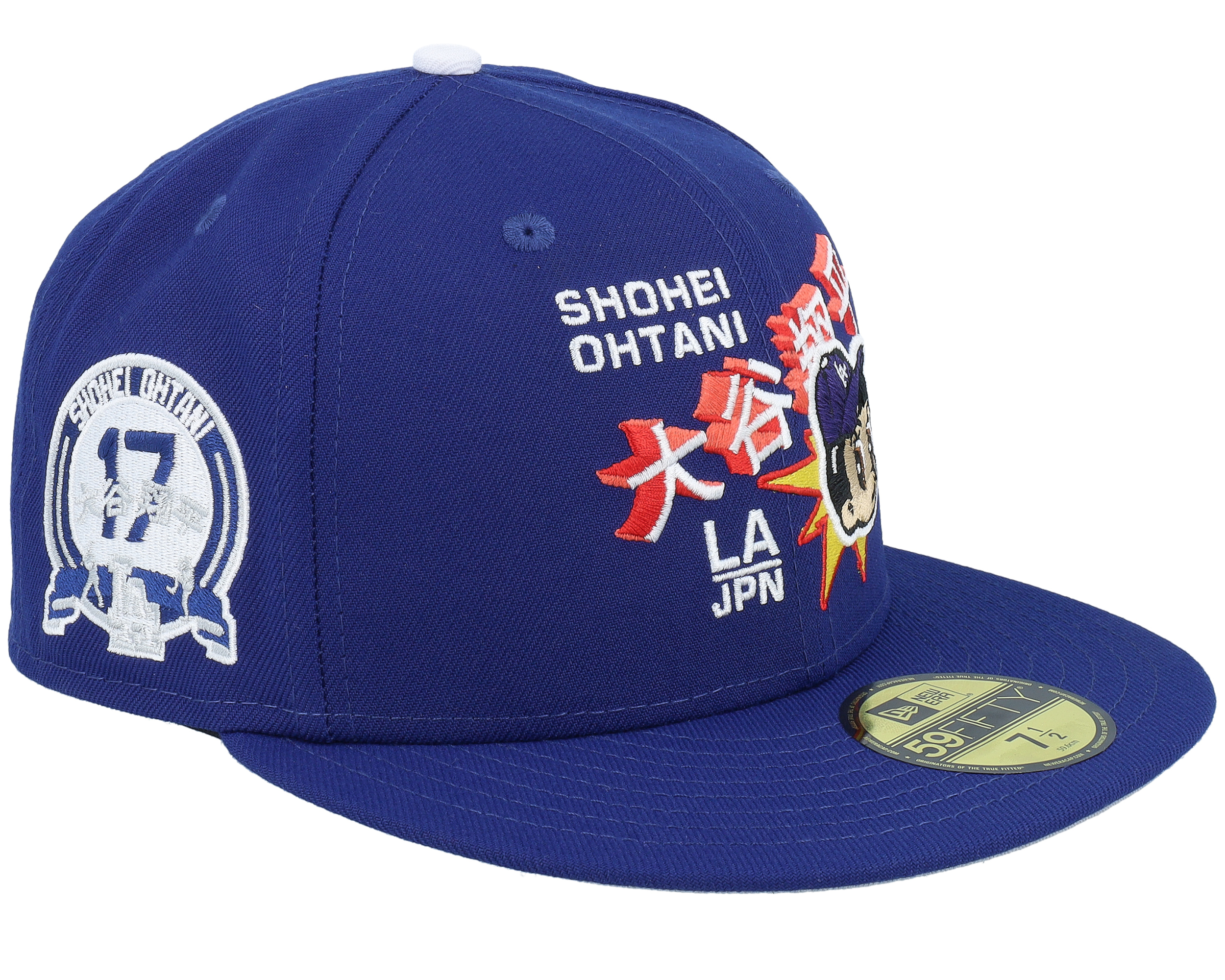 Los Angeles Dodgers Shohei Ohtani 17 59FIFTY Dark Royal Fitted