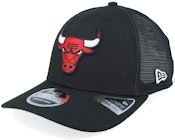 Chicago Bulls 9SEVENTY Black Trucker