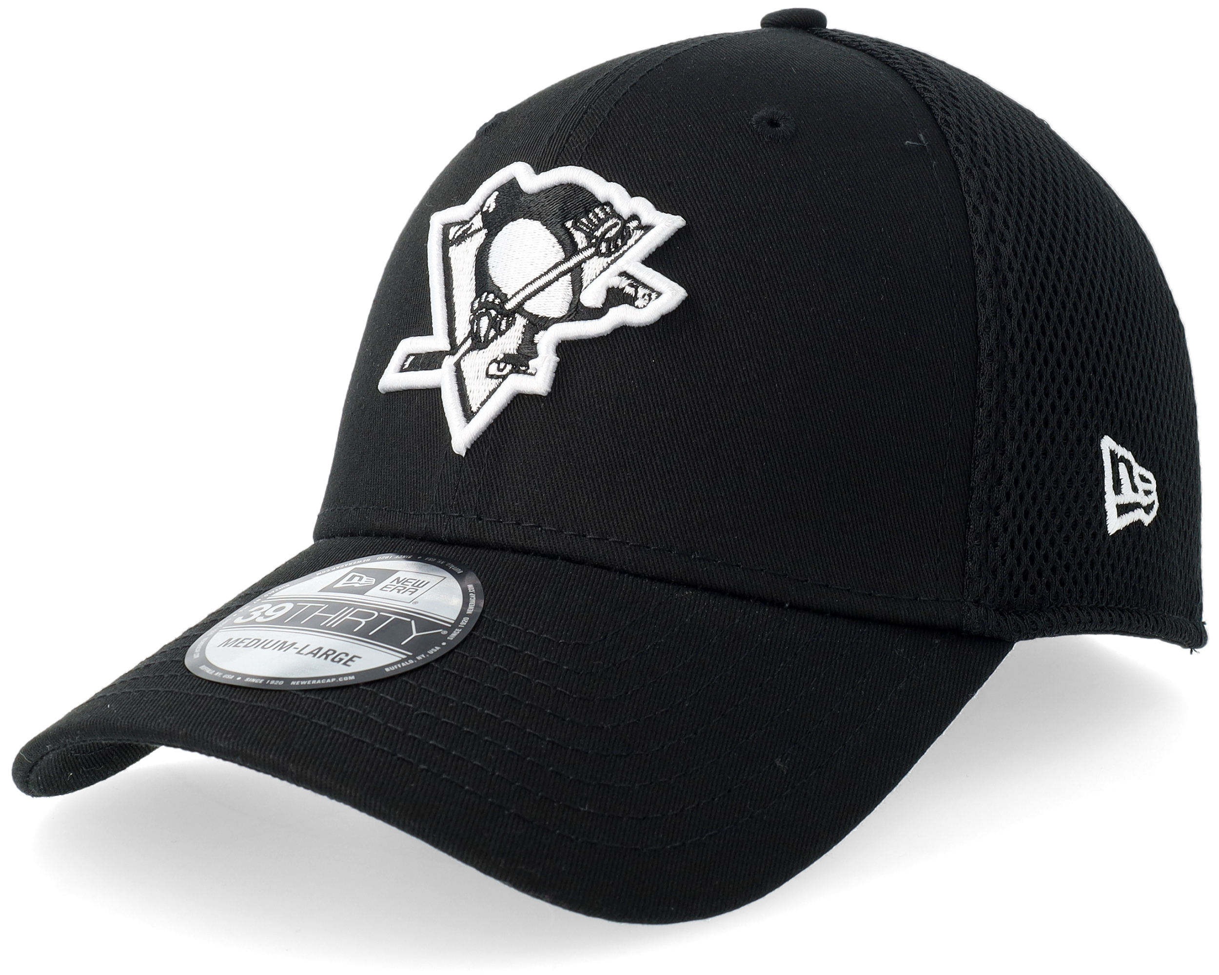 Detroit Tigers 39THIRTY Eg Neo Black/White Mesh Flexfit | Hatstore