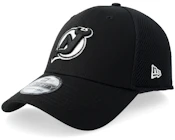 New Jersey Devils 39THIRTY Eg Neo Black/White Mesh Flexfit