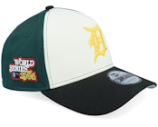 Hatstore Exclusive x Detroit Tigers Woodland Vibes 9FORTY World Series 84 Chrome/Green/Black A-frame Adjustable