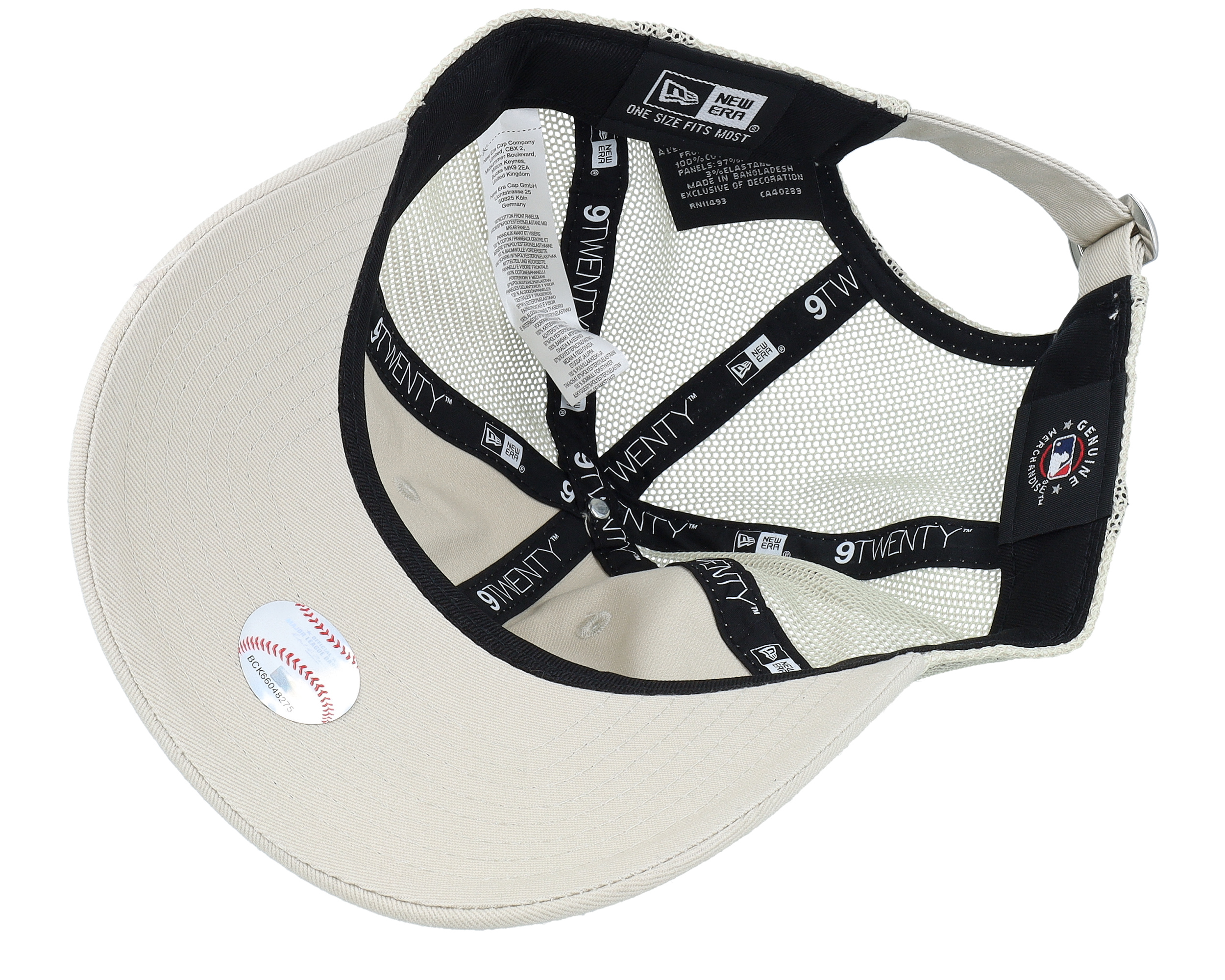 Los Angeles Dodgers Washed 9TWENTY Stone/Stone Trucker - New