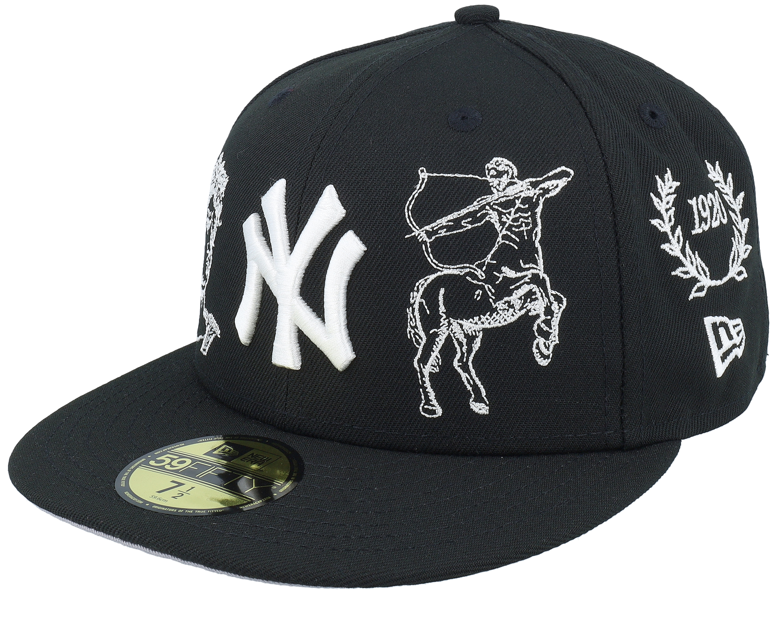 New York Yankees MLB Mythical 59FIFTY Black Fitted