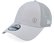 New York Yankees Flawless 9FORTY Gray Trucker