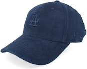 Kids Los Angeles Dodgers Towelling 9FORTY Navy Adjustable