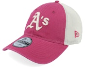Oakland Athletics Washed 9TWENTY Cherry/Stone Trucker