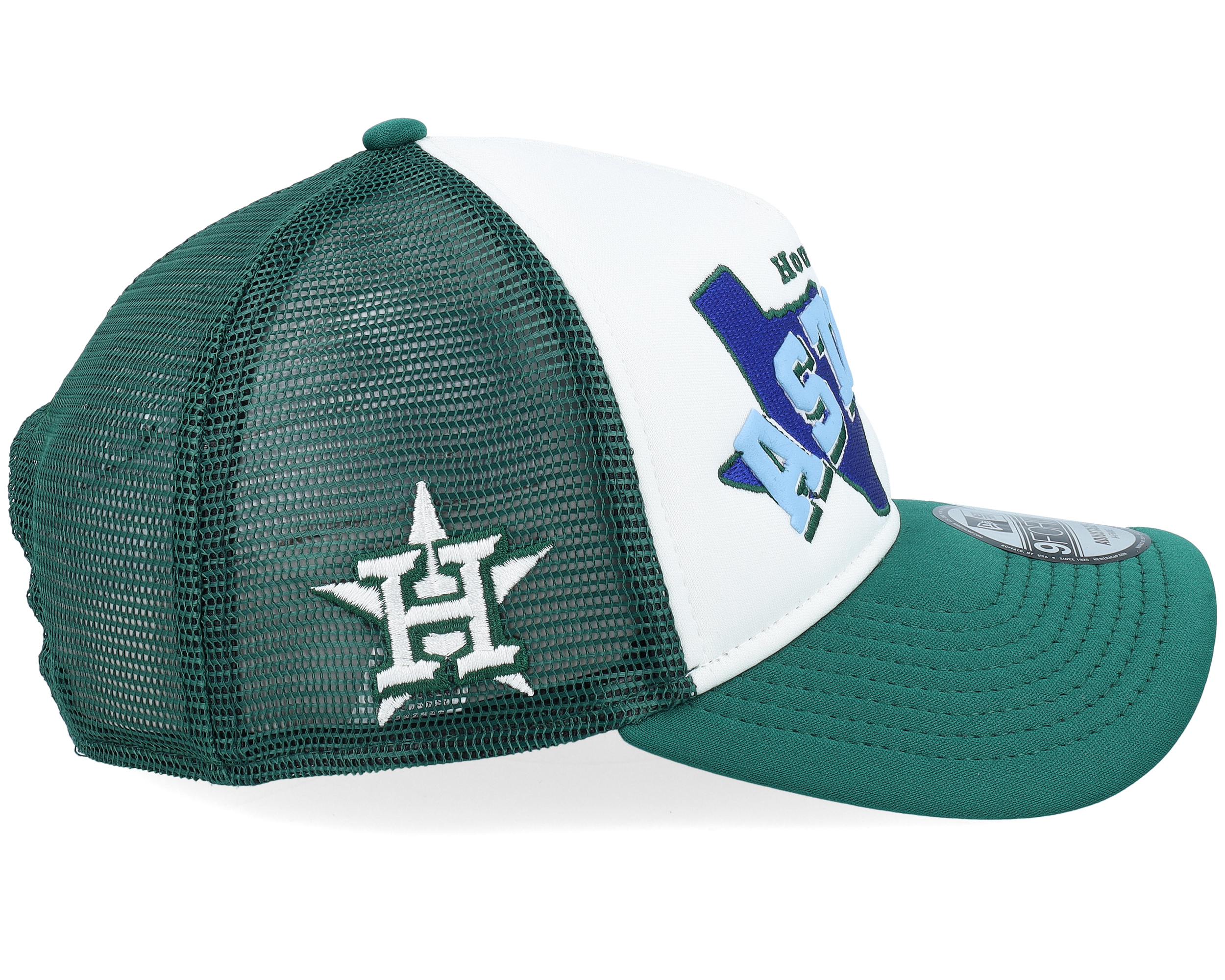 Houston Astros State Flower White/Green A-Frame Trucker Hatstore