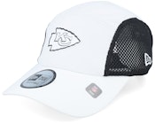 Kansas City Chiefs Poly Runner White/Black 5-panel