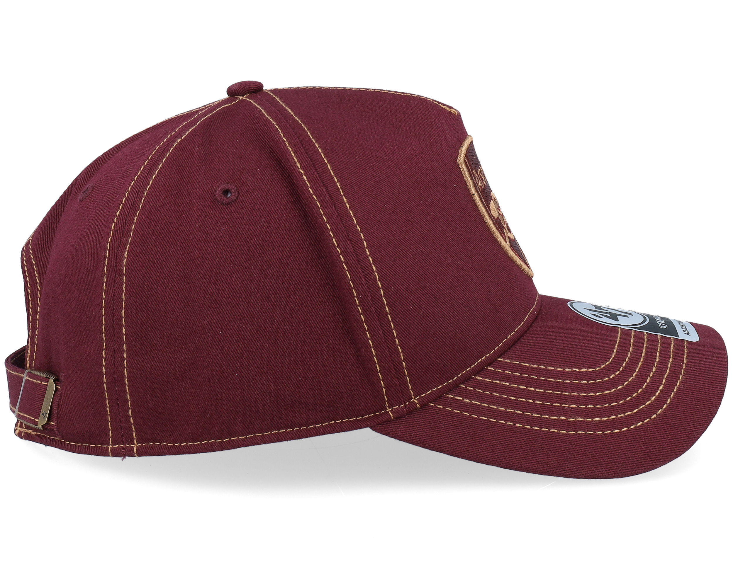 Arsenal Contrast Stitch 47 Mvp Fc Dark Maroon A-frame Adjustable