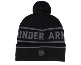Drive Beanie Black Pom1