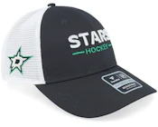 Dallas Stars Authentic Pro Rink Black/White Trucker