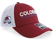 Colorado Avalanche Auth Pro A Mesh Dark Garnet/White Trucker