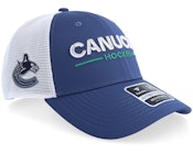 Vancouver Canucks Authentic Pro A Mesh Blue/White Trucker