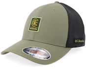 Ball Cap Stone Green/Black Mesh Flexfit