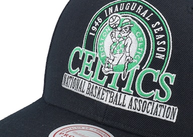Boston Celtics Inaugural Team Pro Crown 1946 Black Adjustable