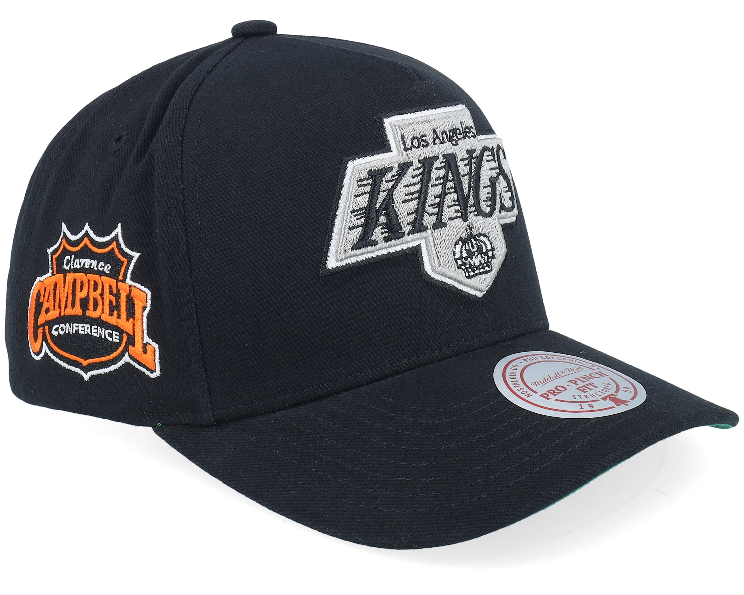Los Angeles Kings NHL Nostalgic 2.0 Pro Crown Black A-frame