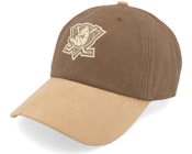 Anaheim Ducks Lux Chain Vintage Brown/Tan Dad Cap