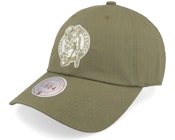 Boston Celtics Fashion Basic Olive Dad Cap