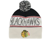 Chicago Blackhawks Classic Knit Grey/Black Pom