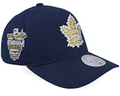 Hatstore Exclusive x Toronto Maple Leafs Pro Crown Navy A-frame Adjustable