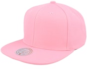 Blank Pink High Crown Snapback
