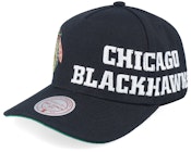 Chicago Blackhawks Busted Pro Black A-Frame Adjustable