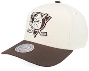 Anaheim Ducks Fashion 2t Pro Vintage Cream/Brown A-Frame Adjustable