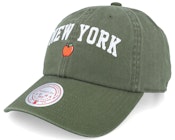 Big Apple Army Green Dad Cap
