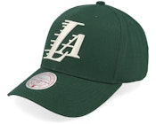 Los Angeles Lakers Green/Cream Pro Crown Green Adjustable