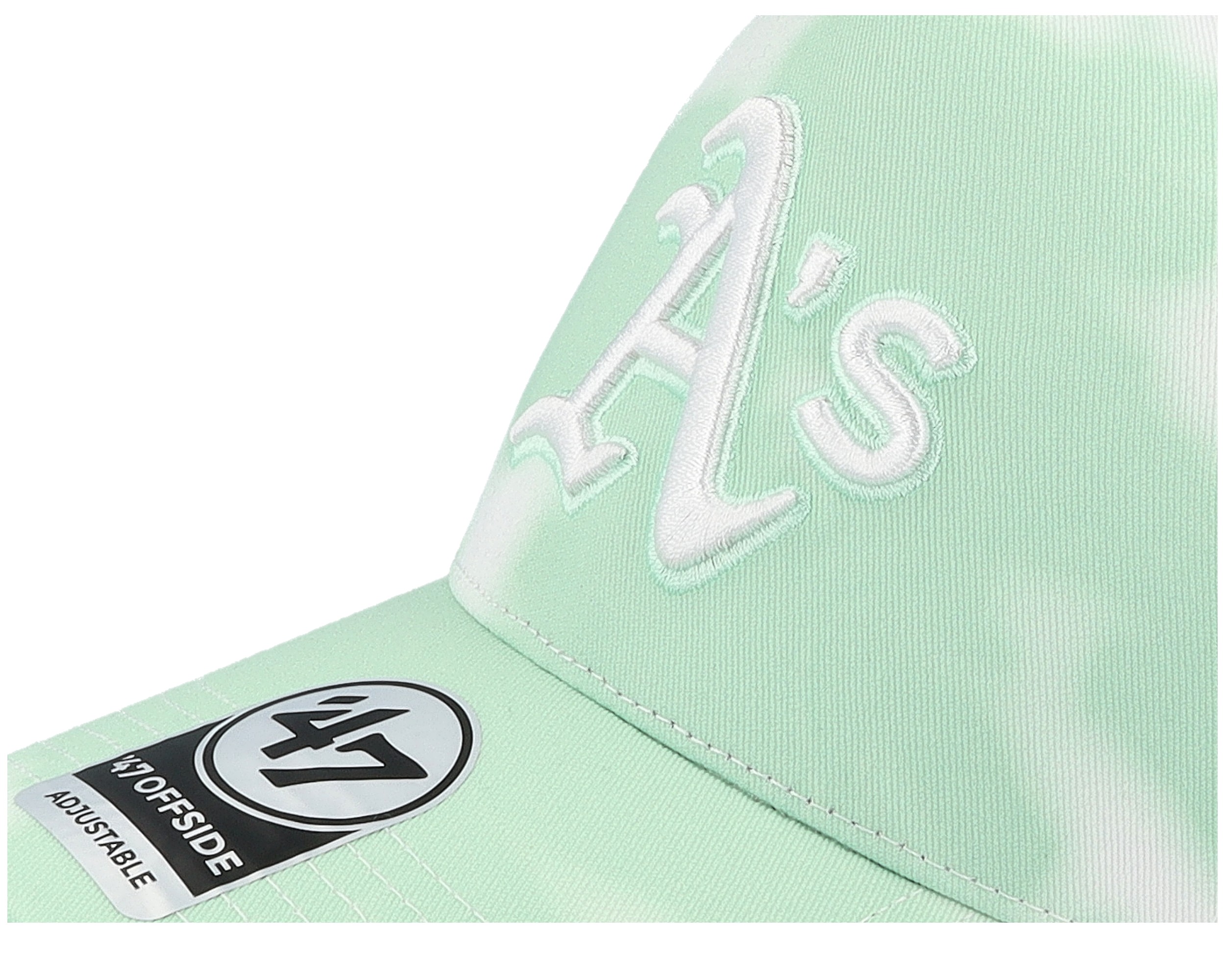 47 Brand ★ In The Clouds Offside DT Snapback パステル 帽子 Oakland Athletics MLB The Clouds Offside Dt Aloe A-frame
