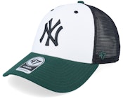 Hatstore Exclusive x New York Yankees Branson Tri Tone MVP White/Forrest/Black Trucker