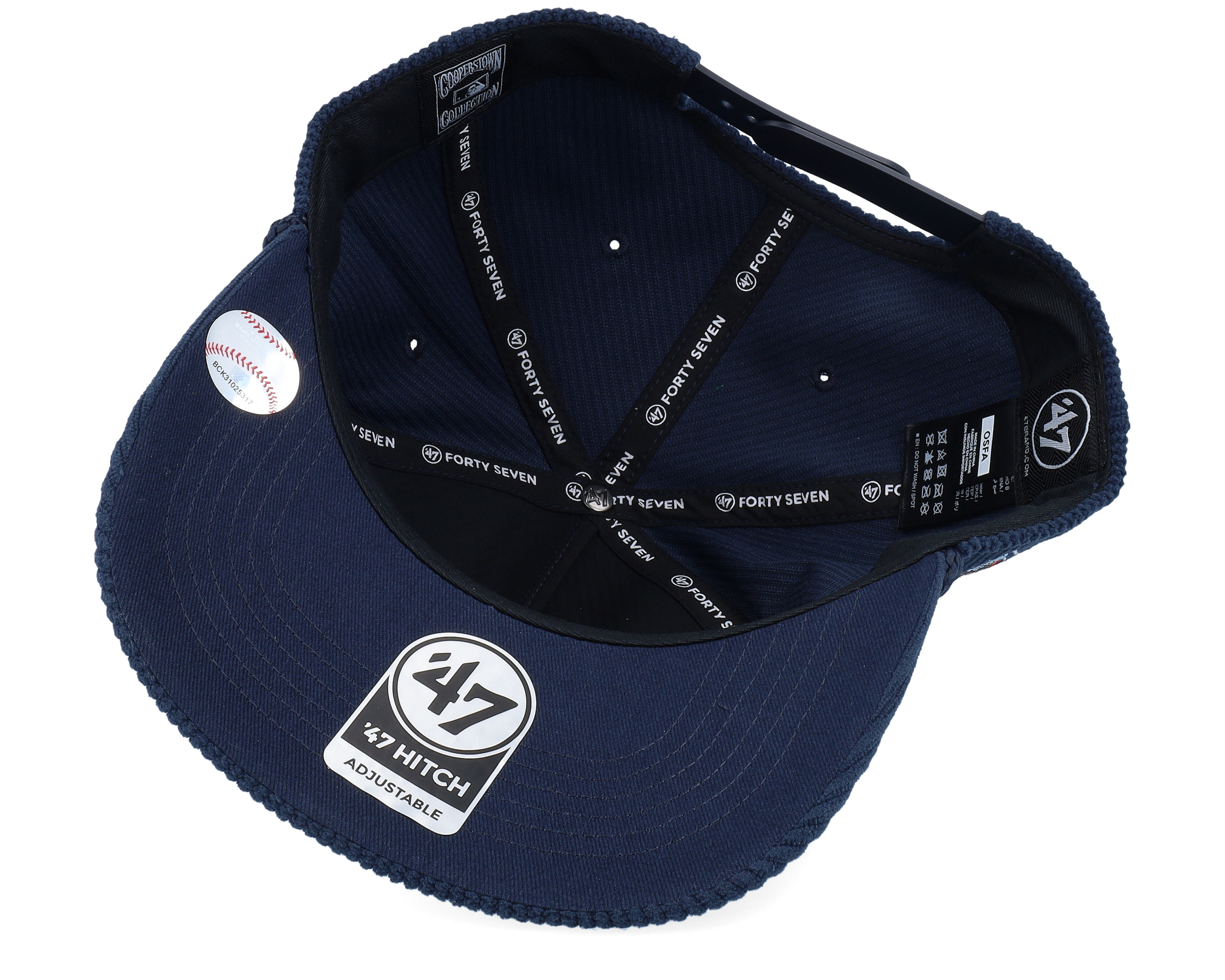 Setinn Tournament 6Panel Chino Cap ネイビー DANTON CHINO CLOTH 6PANEL CAP