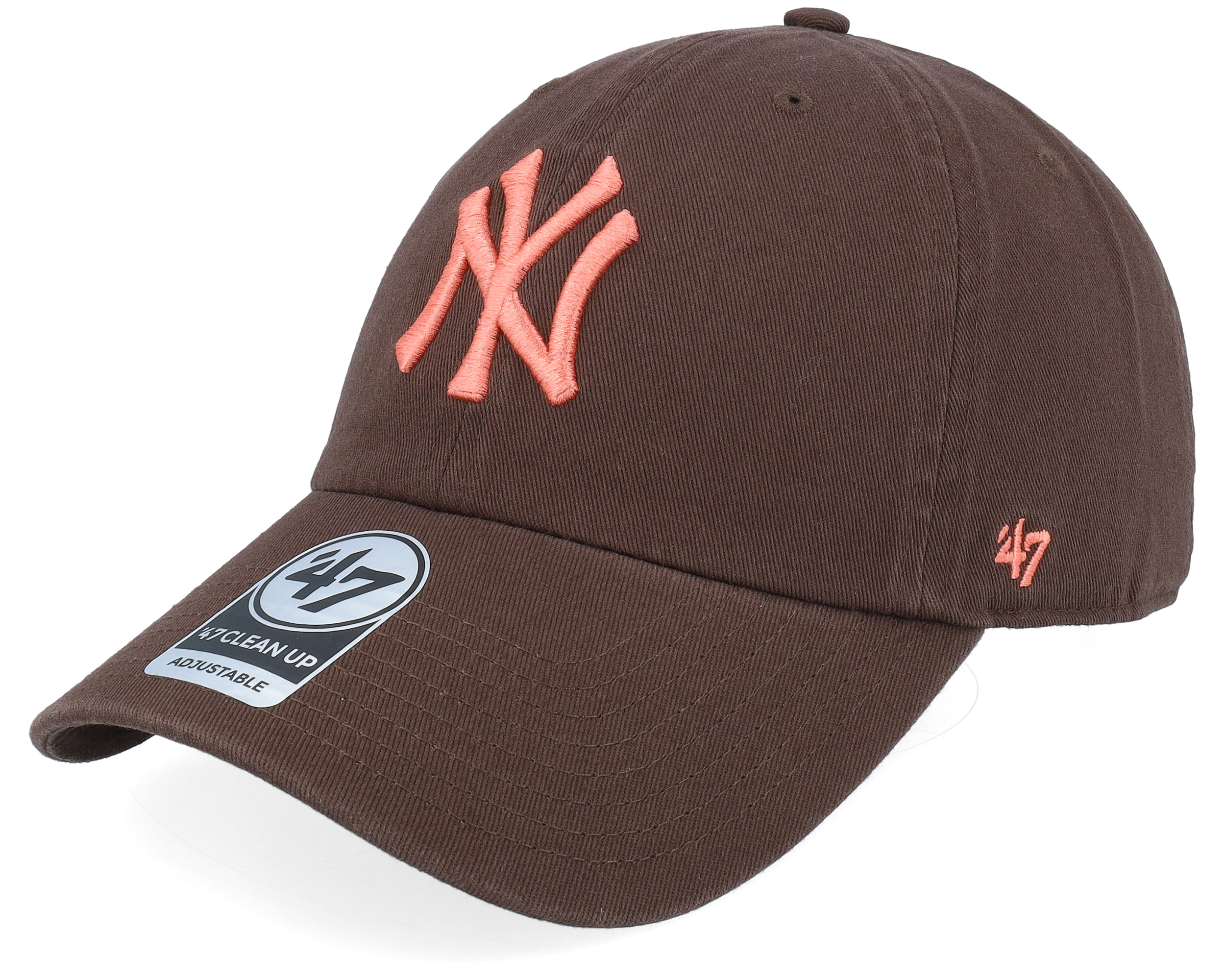 New York Yankees MLB Clean Up Cap Brown Dad Cap