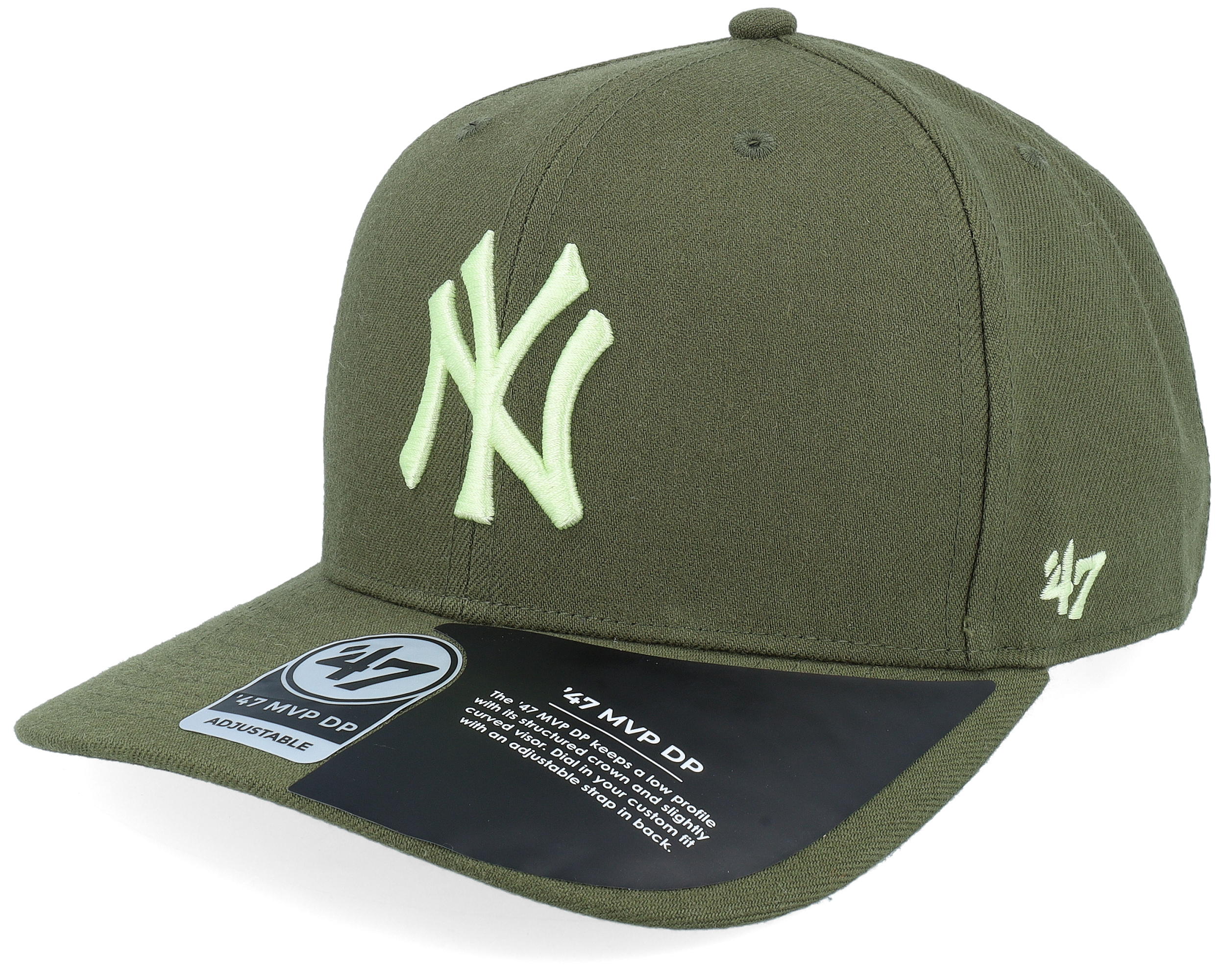 New York Yankees Mvp Dark Green Adjustable