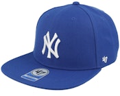 Kids New York Yankees MLB Shot 47 Captain Royal Snapback