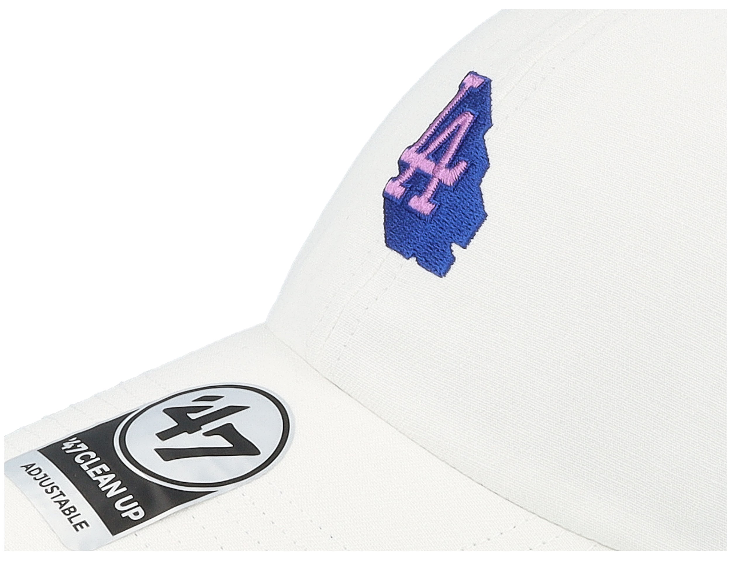 Los Angeles Dodgers MLB Shop 47 Clean Up White Adjustable