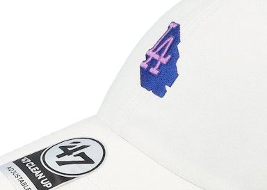 Los Angeles Dodgers MLB Shop 47 Clean Up White Adjustable