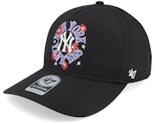 New York Yankees MLB 47 Clean Up Cap Black A-frame Adjustable
