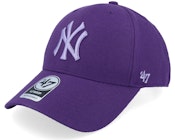 New York Yankees Mvp Purple Adjustable