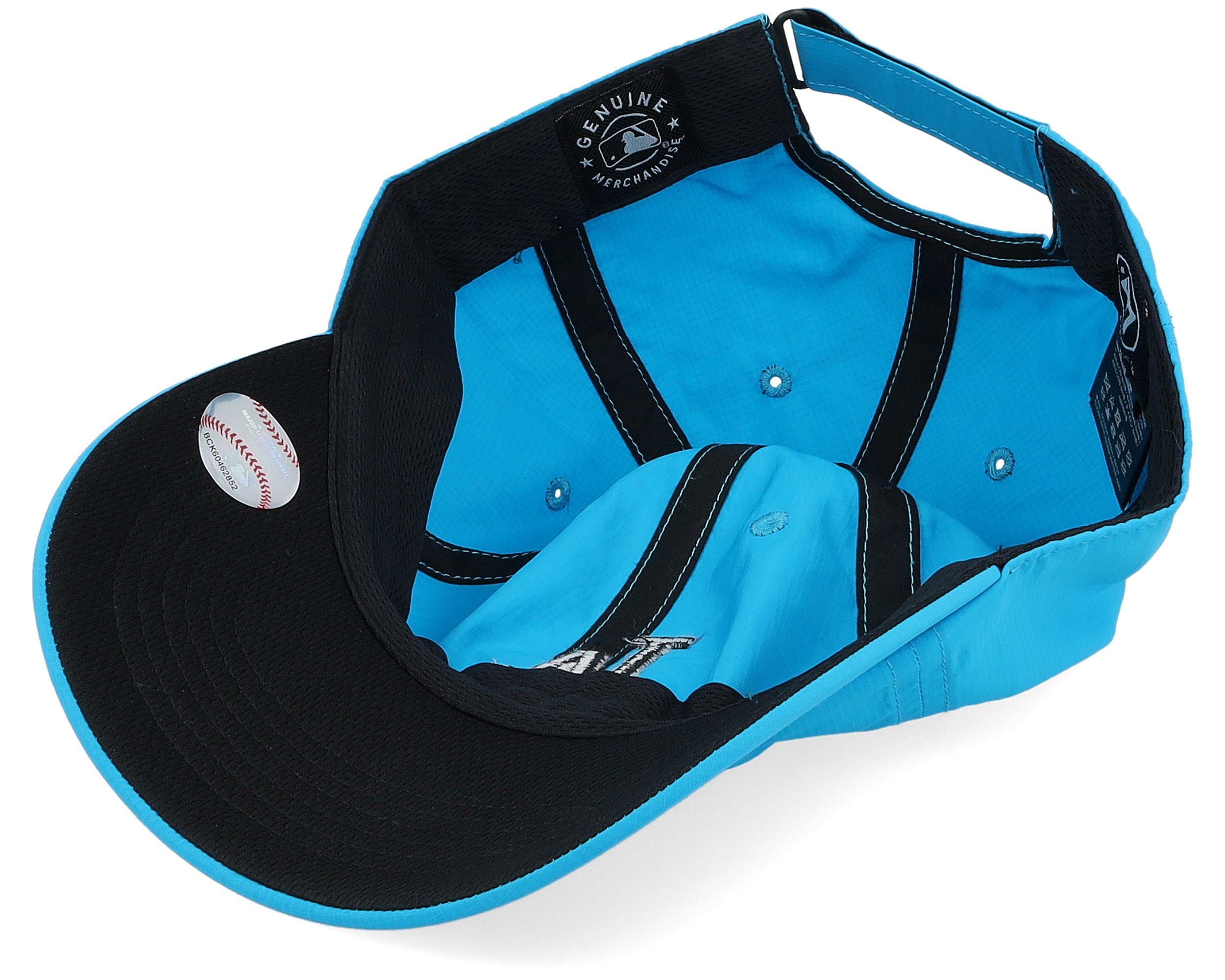 Los Angeles Dodgers MLB 47 Clean Up Neon Blue Dad Cap - 47