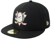 Hatstore Exclusive x Anaheim Ducks 59FIFTY Black Fitted