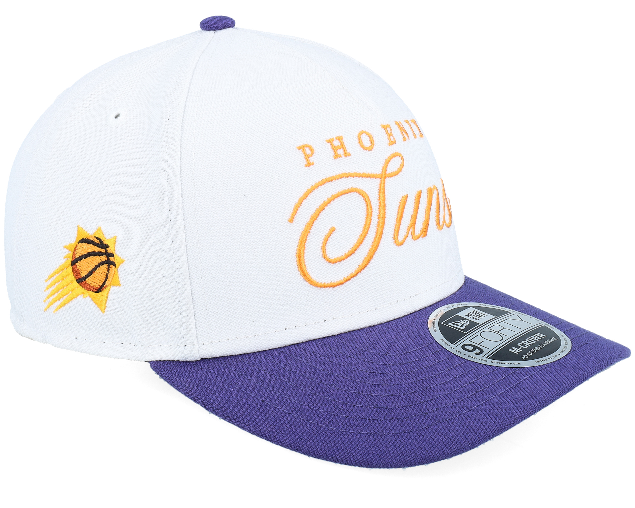 NBA SUNS アニメ刺繍CAP 9FIFTY A-Frame NBA 2-Tone フェニックス・サンズ ブラック