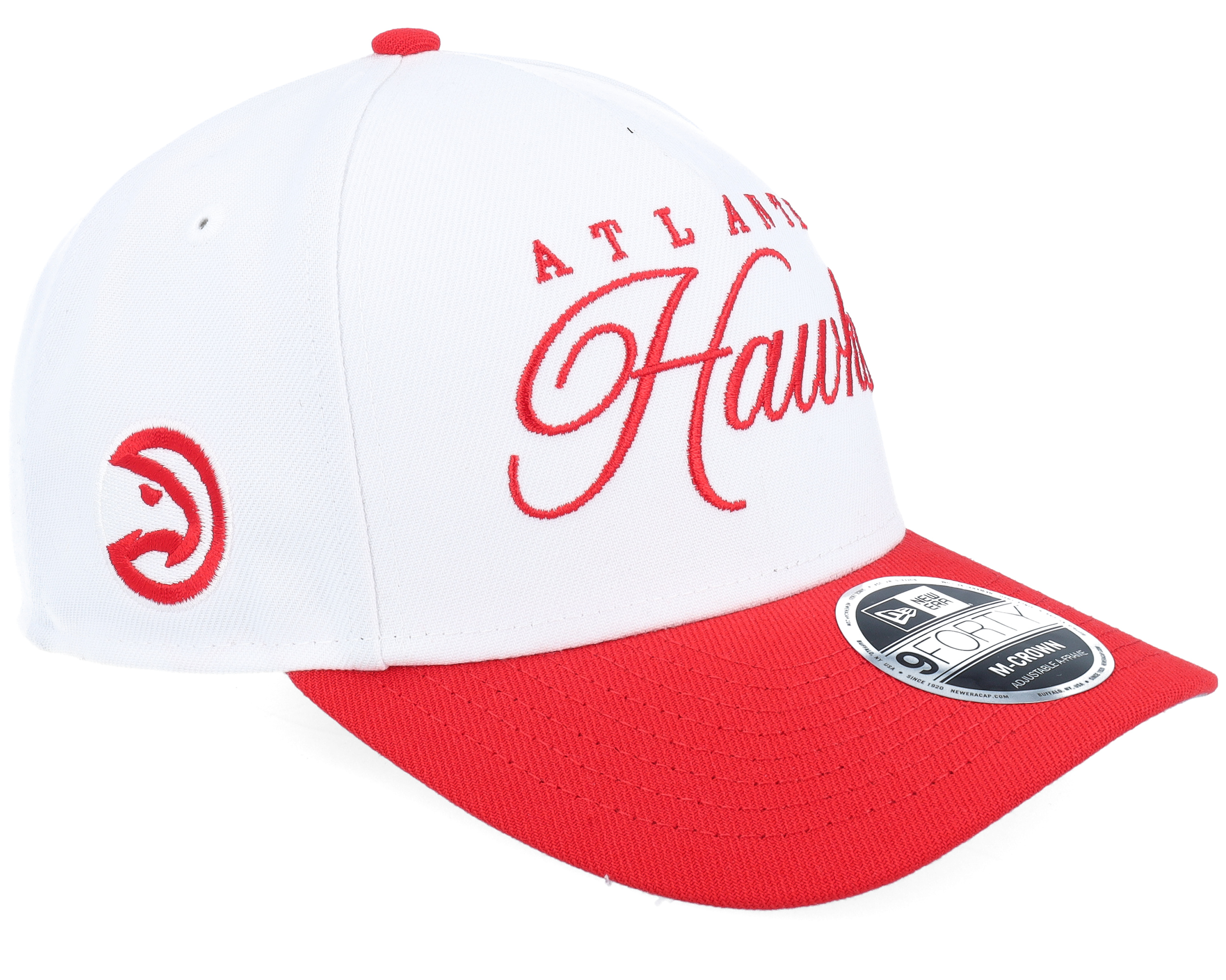 Atlanta Hawks NBA Draft 9FORTY M-Crown White/Red A-Frame