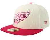 Hatstore Exclusive x Detroit Red Wings 59FIFTY Chrome/Red Fitted