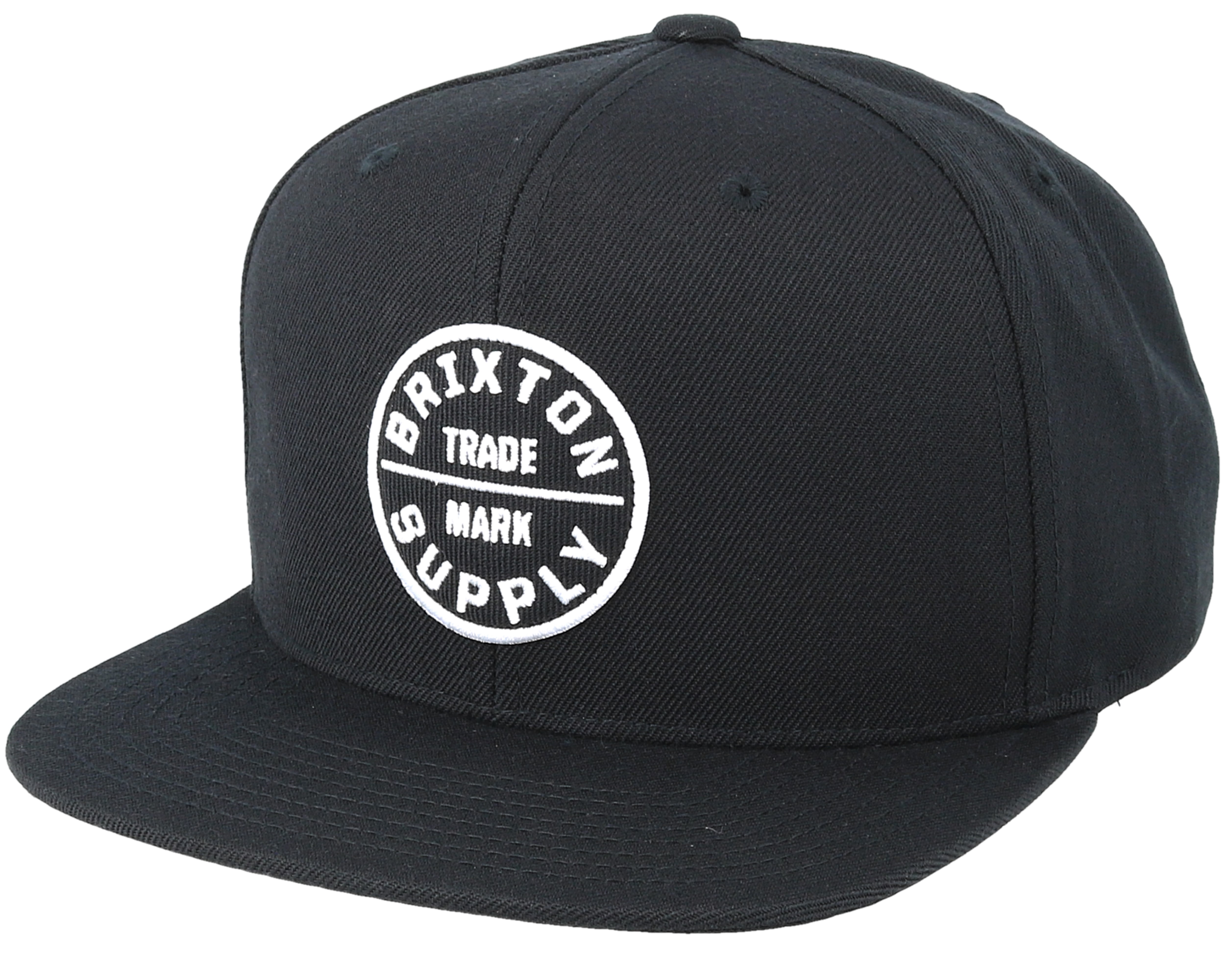 Oath III Black Snapback Brixton Kep Hatstore